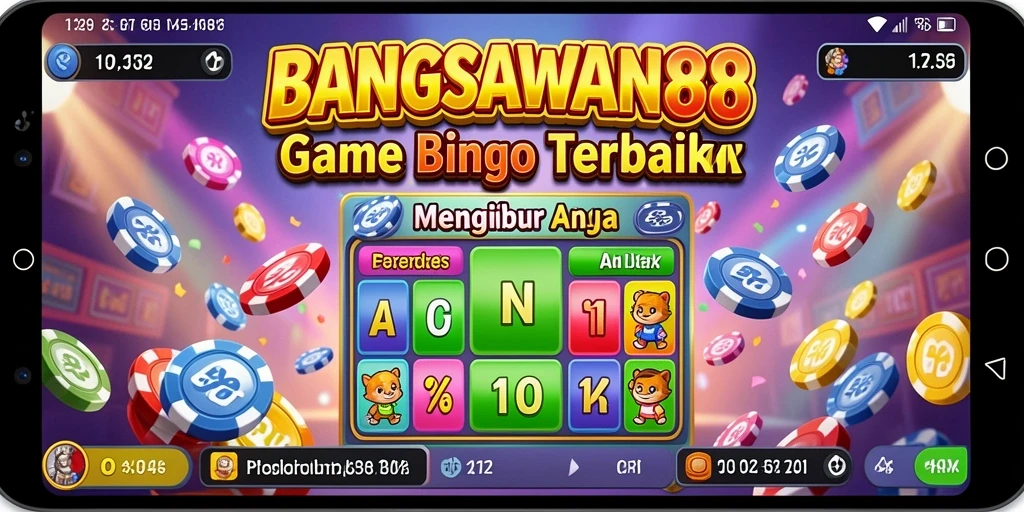 Screenshot gameplay BANGSAWAN88 menunjukkan keseruan permainan Bingo dengan teman-teman.