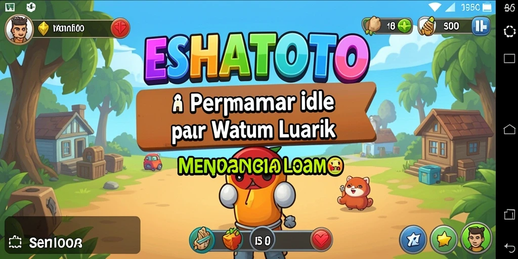 Tampilan gameplay ESHATOTO yang memikat dan santai.