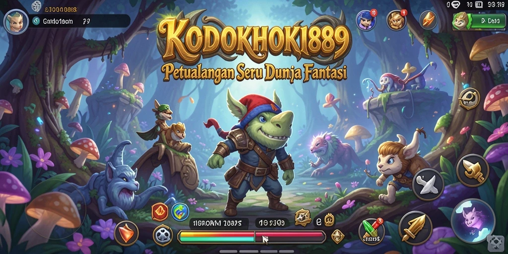 Gameplay KODOKHOKI889 yang menampilkan dunia petualangan yang luas dan menakjubkan.