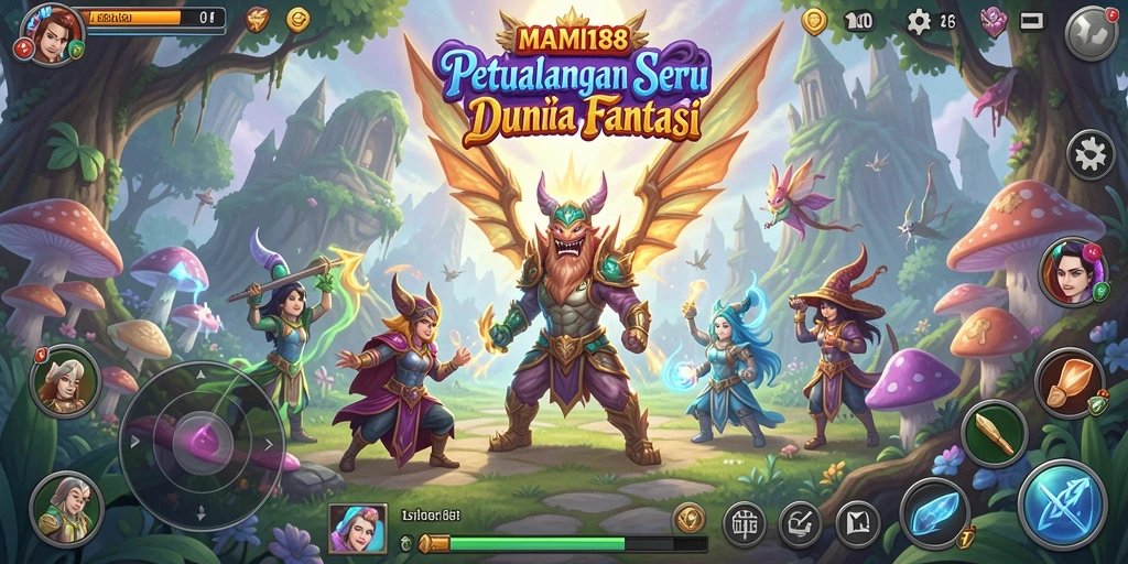 Gameplay MAMI188 yang menampilkan petualangan seru dan unik.