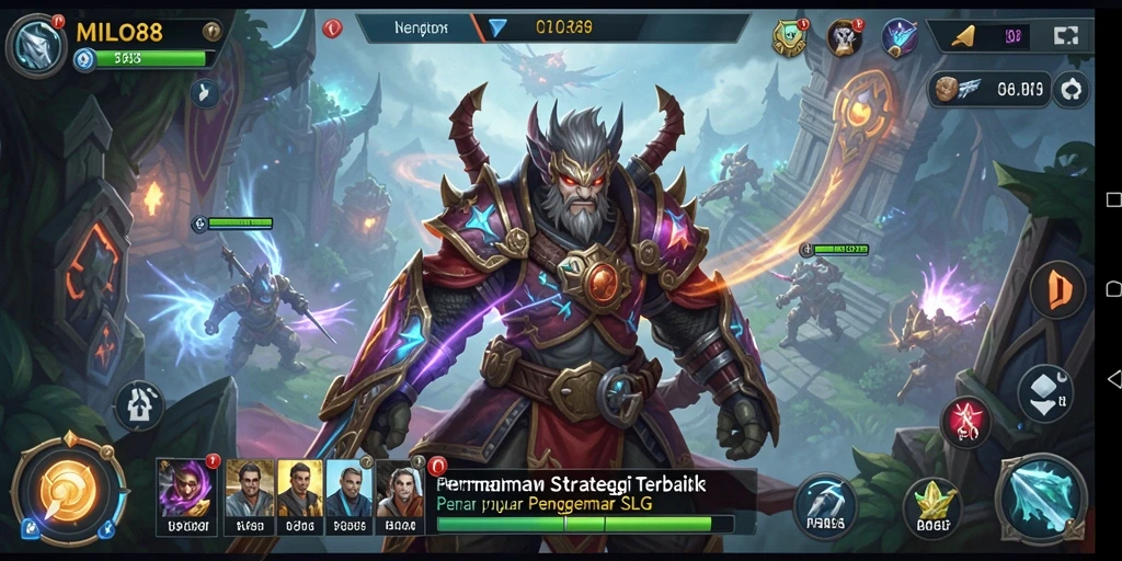 Screenshot gameplay MILO88 dengan aksi pertempuran yang mendebarkan.