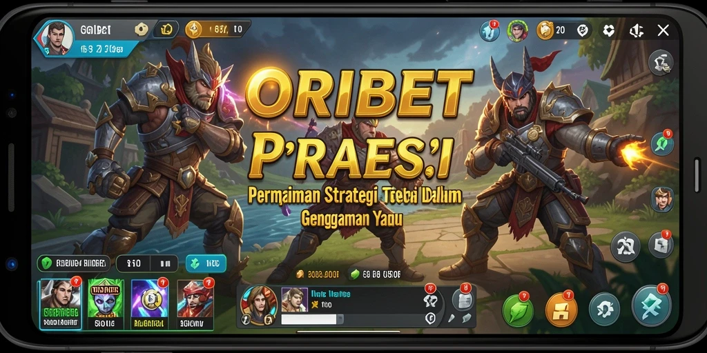 Tampilan gameplay ORIBET yang menarik dan seru.