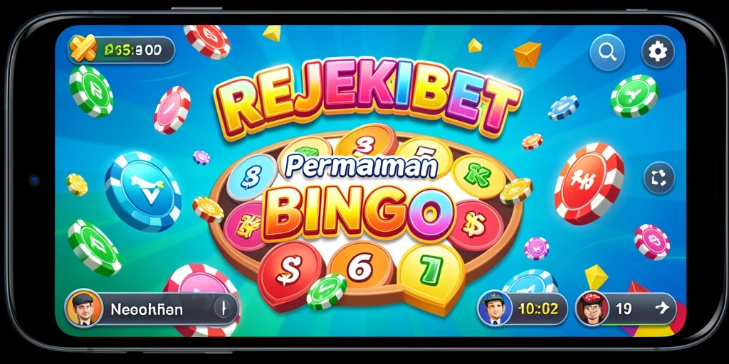Tampilan menarik dan seru dari gameplay REJEKIBET Bingo.