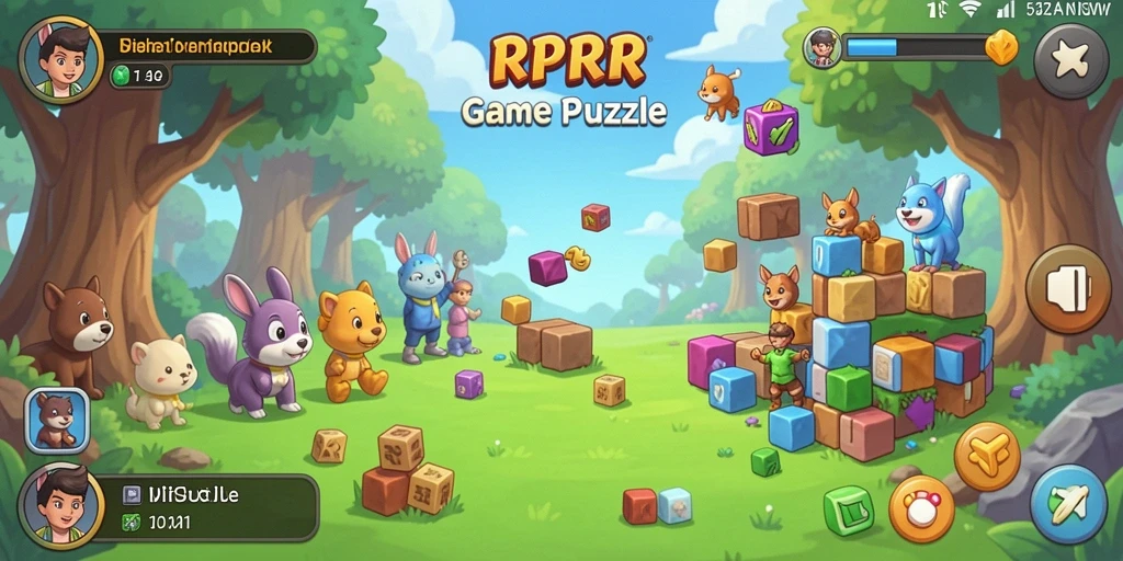 Tampilan gameplay RPRR yang seru dan menantang.