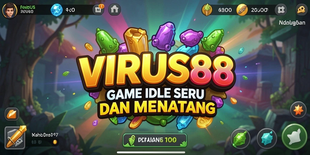 Tampilan menarik dari gameplay <strong>VIRUS88</strong> yang penuh strategi.