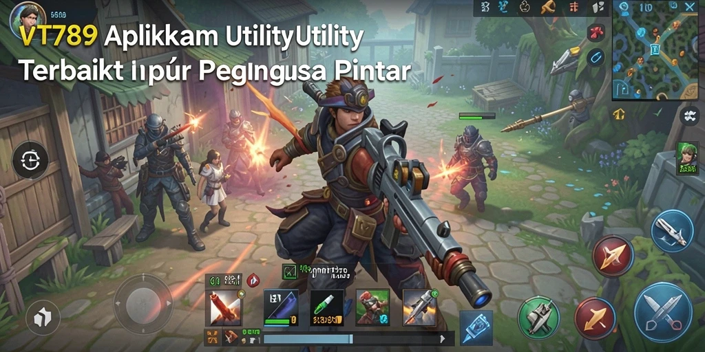 Tampilan screenshot utama VT789 dengan fitur Utility yang memudahkan pengguna.